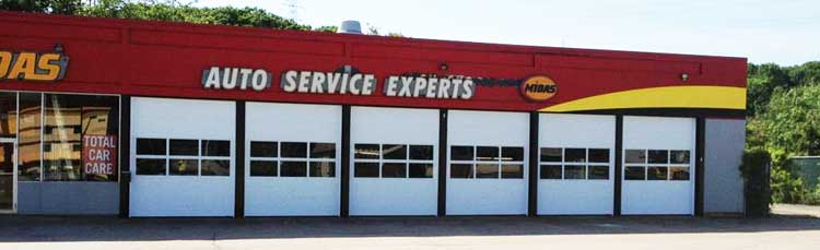 A project we did for Midas Auto Service Experts.
