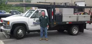 Truck Lettering with owner